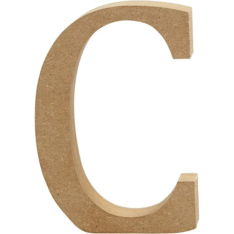 Buchstabe, C, H 8 cm, Dicke 1,5 cm, 1 Stk