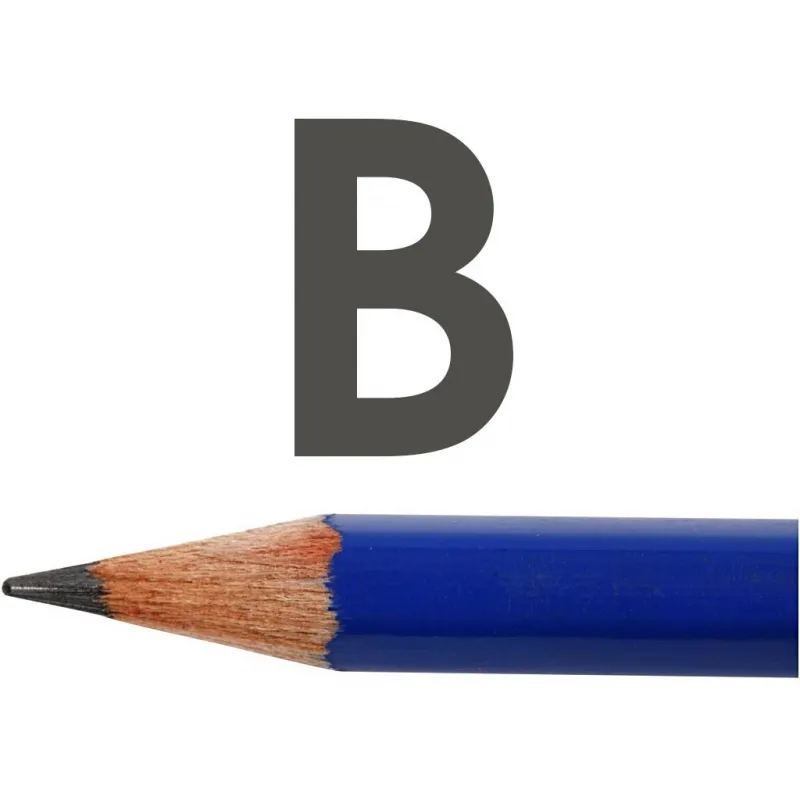 Robinson Bleistifte, D 6,8 mm, B, Mine 2 mm, 12 Stk/ 1 Pck