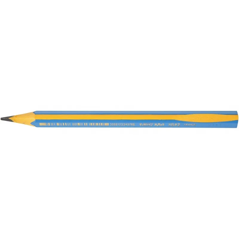 Kinder-Bleistift, L 14 cm, Dicke 10 mm, Mine 4 mm, 12 Stk/ 1 Pck