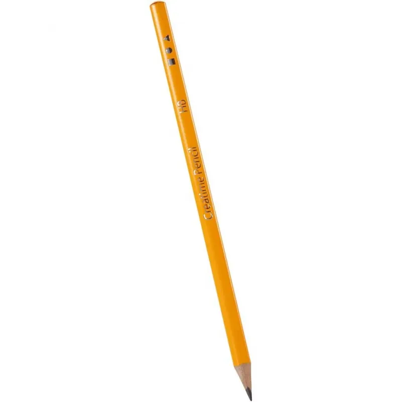 Schulbleistift, L 17,5 cm, HB, Dicke 7 mm, Mine 2 mm, 12 Stk/ 1 Pck