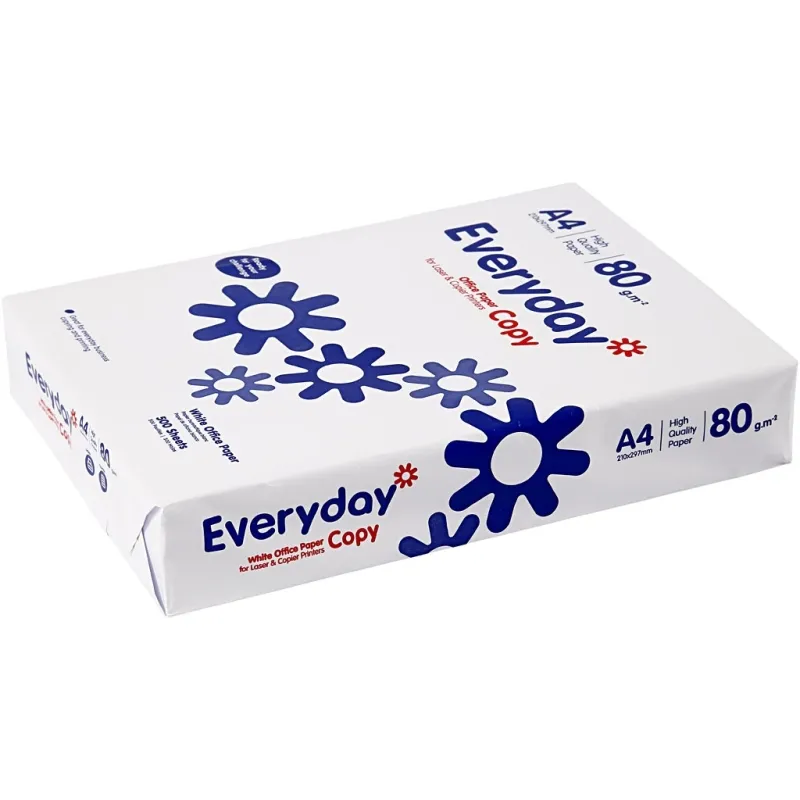 Zeichenpapier, A4, Blatt 210x297 mm, 80 g, Weiß, 500 Bl./ 1 Pck