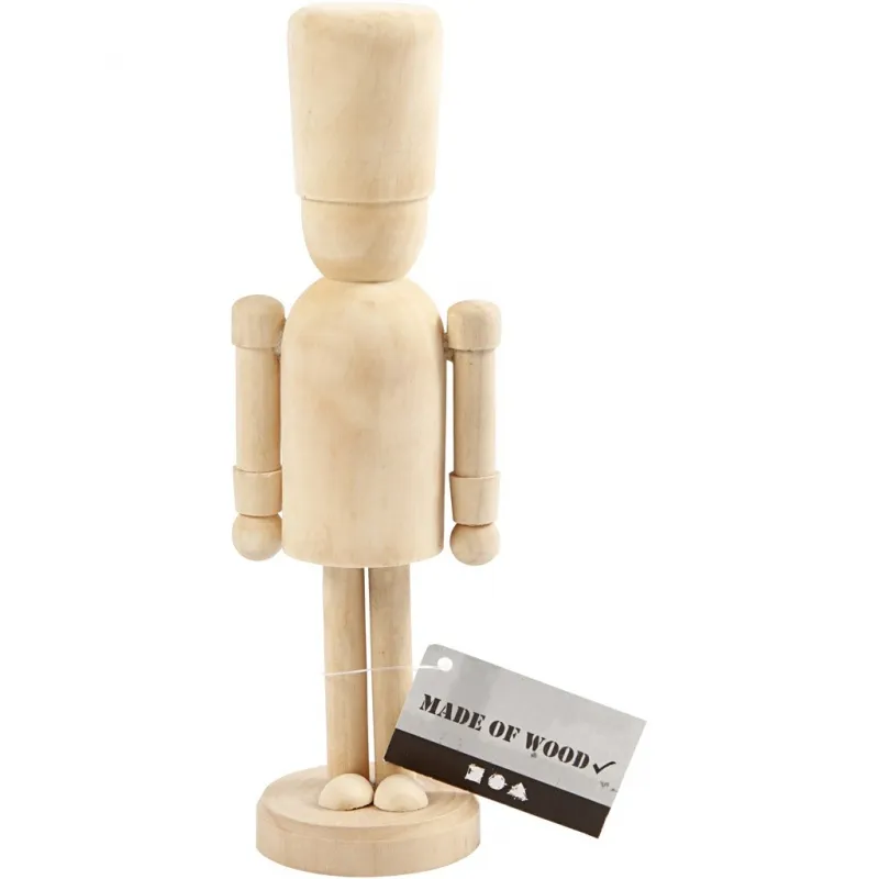 Holzfigur, H 18 cm, 1 Stk