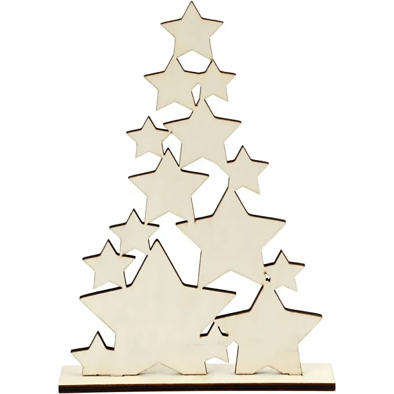 Weihnachtsbaum, H 29,8 cm, T 4 cm, B 21,5 cm, 1 Stk
