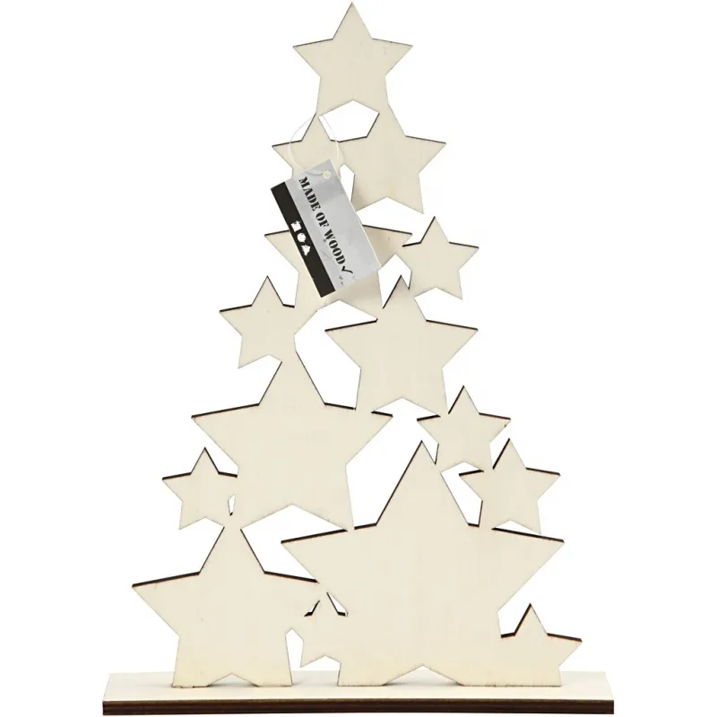 Weihnachtsbaum, H 29,8 cm, T 4 cm, B 21,5 cm, 1 Stk