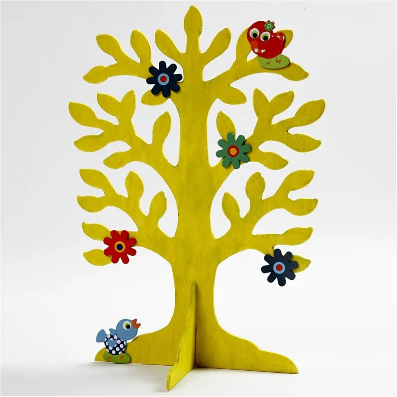 Baum, Größe 30x21,5 cm, Dicke 2 mm, 10 Stk/ 1 Pck