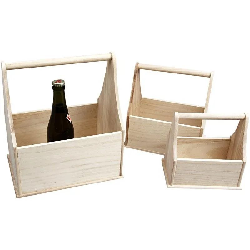 Flaschenträger, Größe 24x17,5x28 cm, 3 Stk/ 1 Set