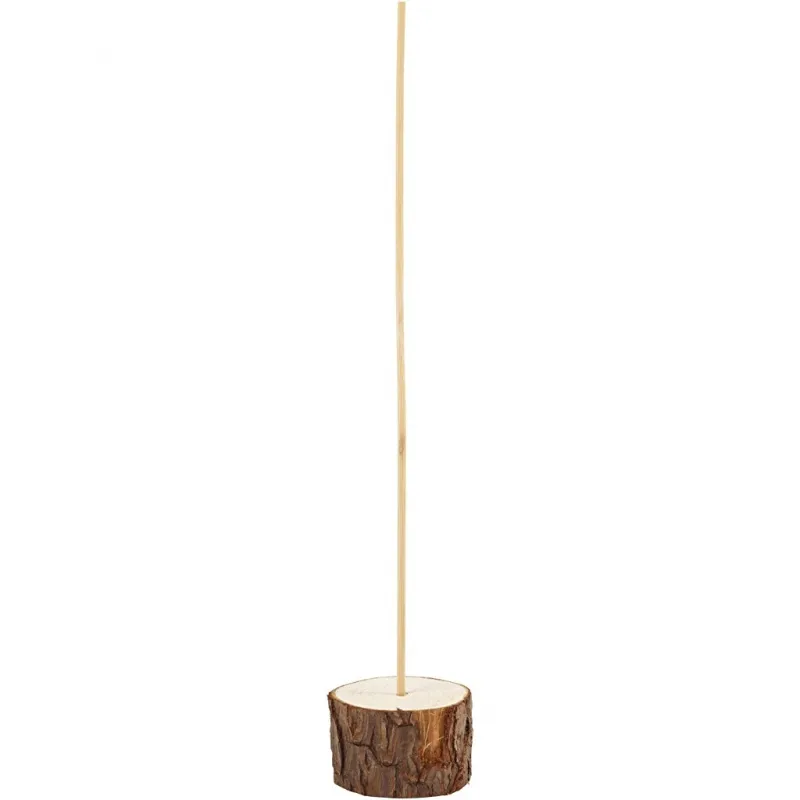 Holzfüße mit Stab, H 3 cm, D 5 cm, 2 Set/ 1 Pck