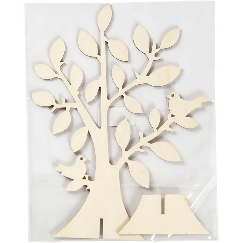 Baum, H 24 cm, B 18,4 cm, Dicke 0,4 cm, 1 Stk