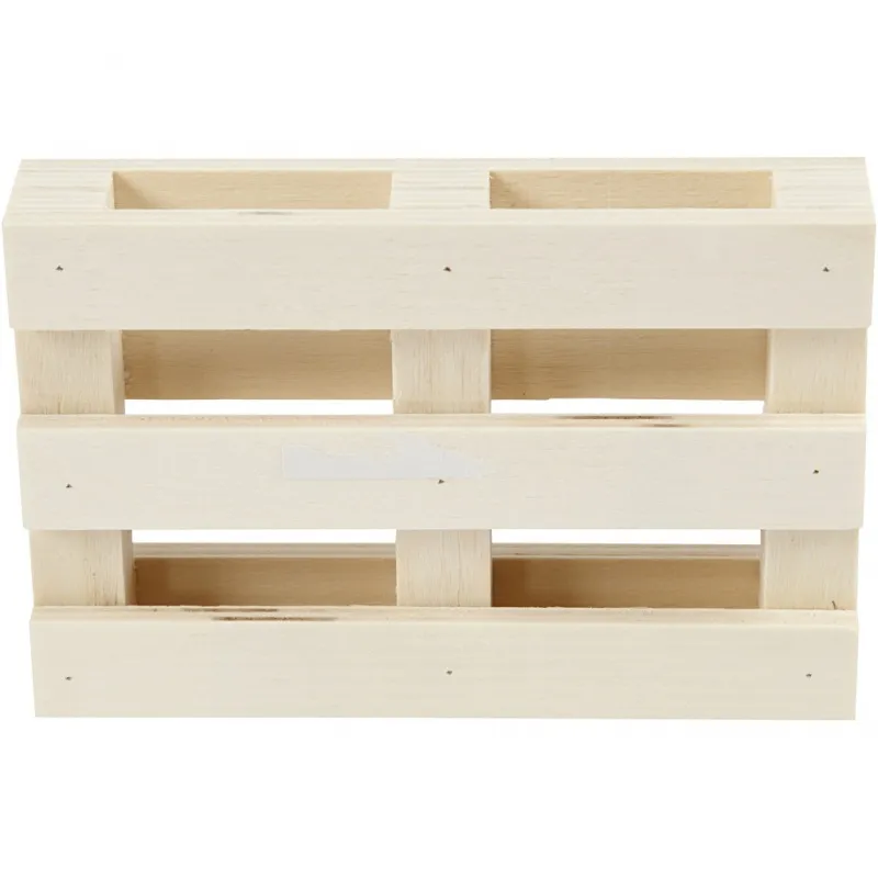 Mini-Palette, H 2,5 cm, L 12 cm, B 8 cm, 1 Stk