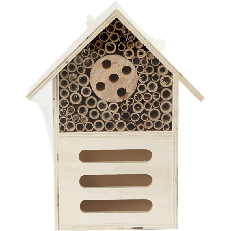 Insektenhotel, H 18 cm, T 9 cm, B 14 cm, 1 Stk