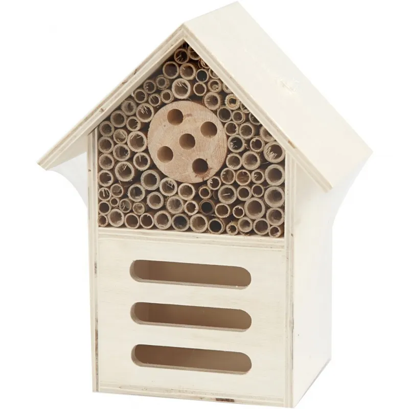 Insektenhotel, H 18 cm, T 9 cm, B 14 cm, 1 Stk