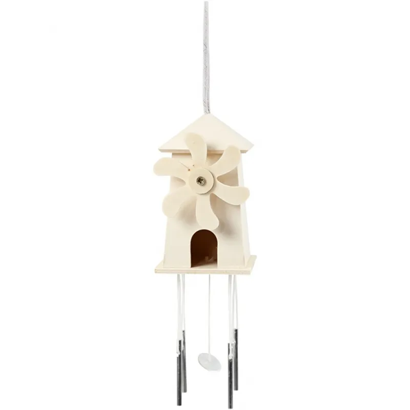 Windspiel, H 12 cm, T 7 cm, B 7 cm, 1 Stk