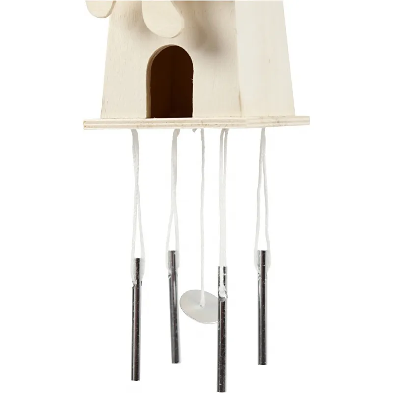 Windspiel, H 12 cm, T 7 cm, B 7 cm, 1 Stk