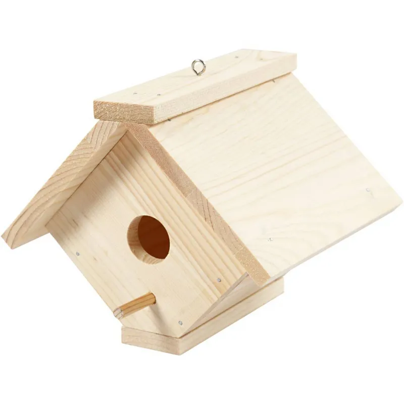 Vogelhäuschen, H 13 cm, T 14,5 cm, B 16 cm, 1 Stk