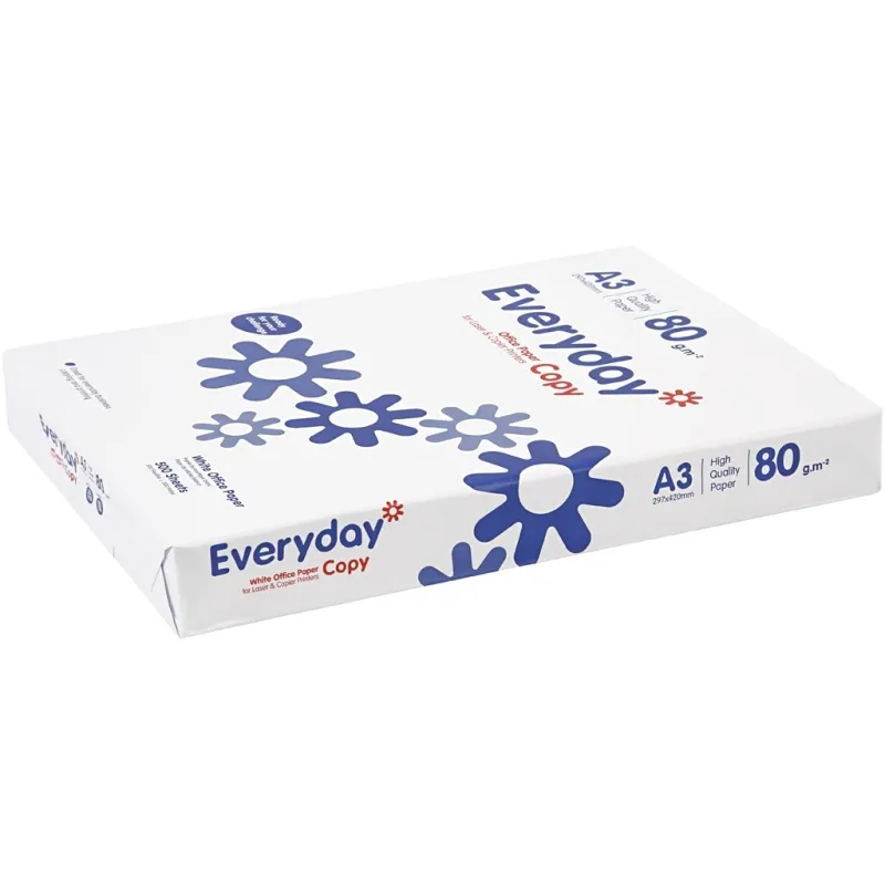 Zeichenpapier, A3, Blatt 297x420 mm, 80 g, Weiß, 500 Bl./ 1 Pck