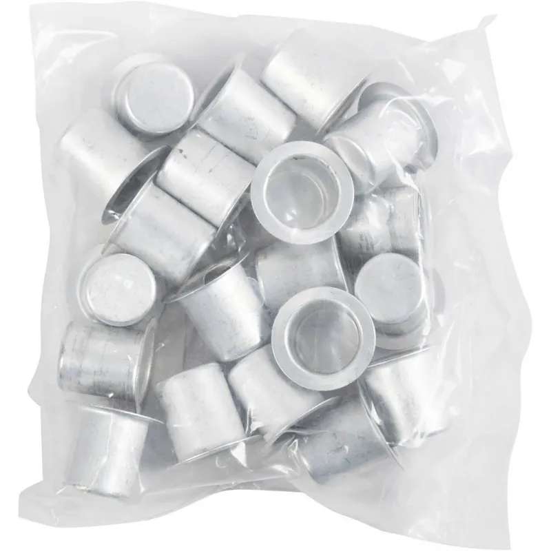Kerzenmanchetten, H 15 mm, D 12 mm, 20 Stk/ 1 Pck