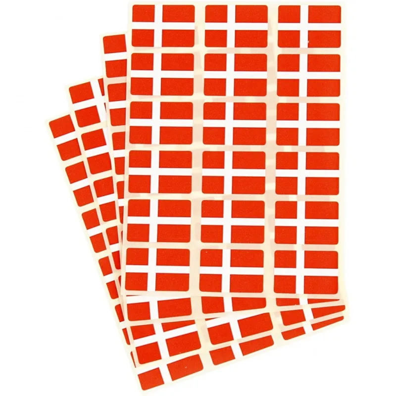 Flaggensticker, Größe 15x22 mm, 72 Stk/ 1 Pck, Dänemark