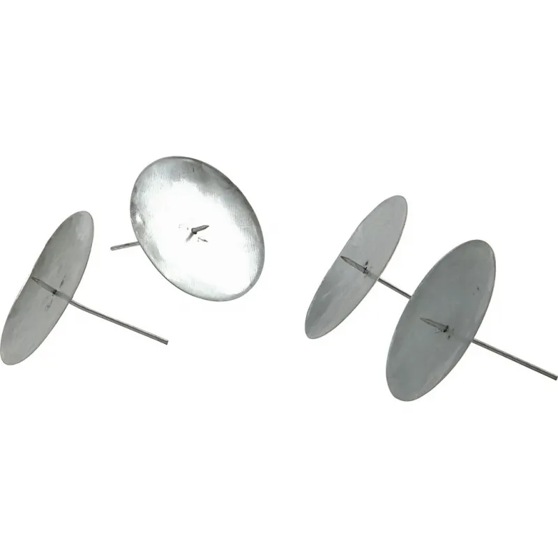 Adventskranz-Kerzenhalter, H 6 cm, D 7 cm, 4 Stk/ 1 Pck