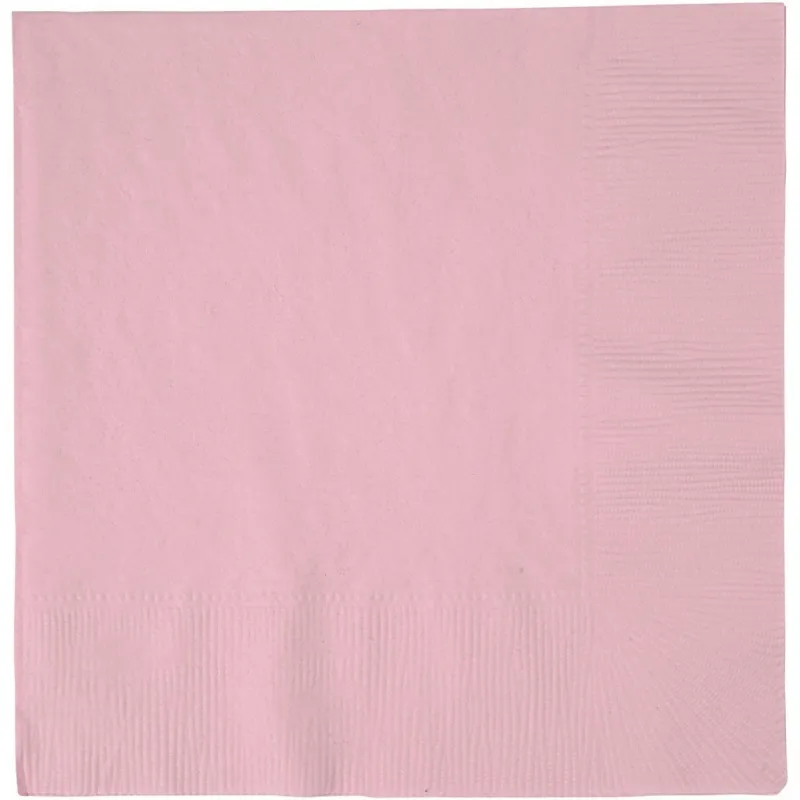 Servietten, Größe 33x33 cm, Rosa, 20 Stk/ 1 Pck