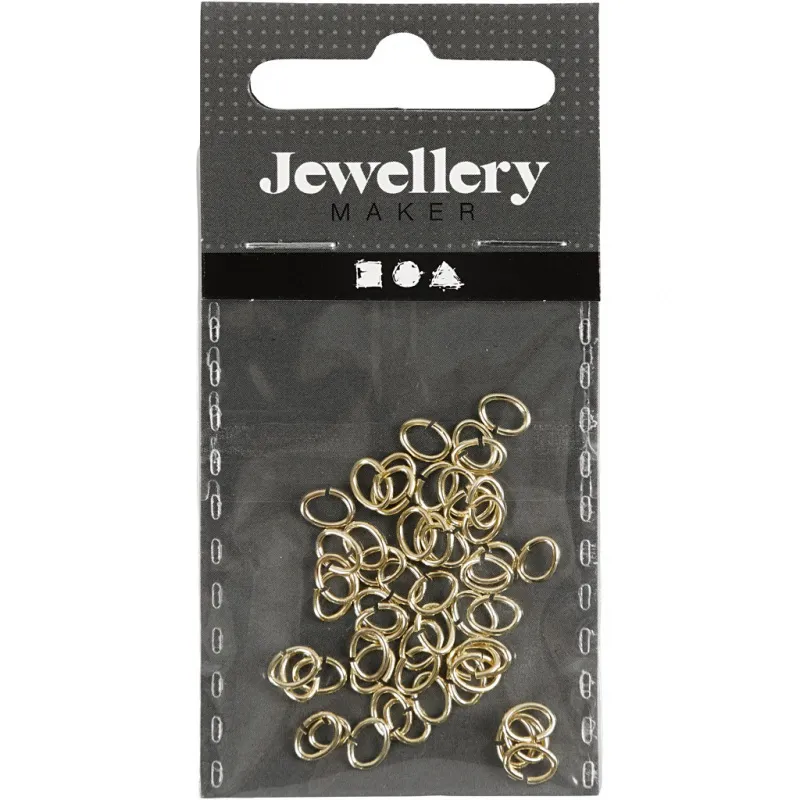 Biegering oval, Dicke 0,7 mm, 50 Stk/ 1 Pck