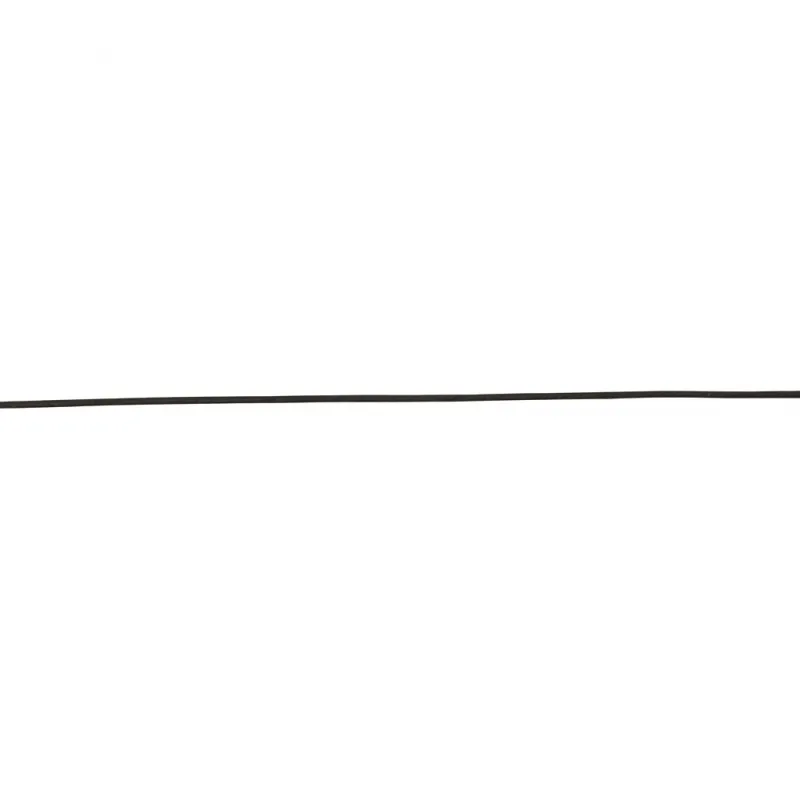 Schmuckfaden, Dicke 0,2 mm, Schwarz, 18.30 m/ 1 Rolle