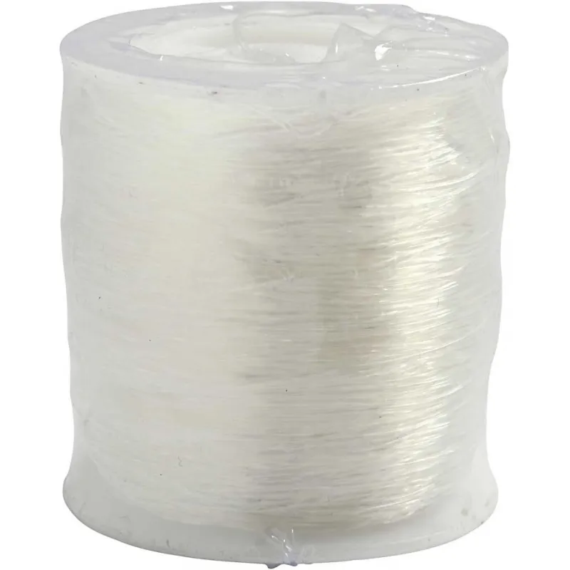 Elastische Schnur, rund, Dicke 0,8 mm, 100 m/ 1 Rolle