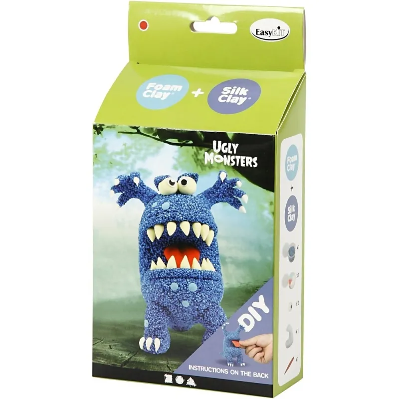 Funny Friends, Monster, Blau, 1 Pck