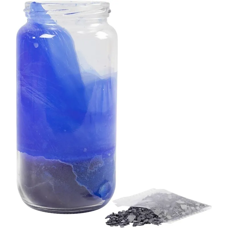 Kerzenfarbe, Blau, 10 g/ 1 Pck