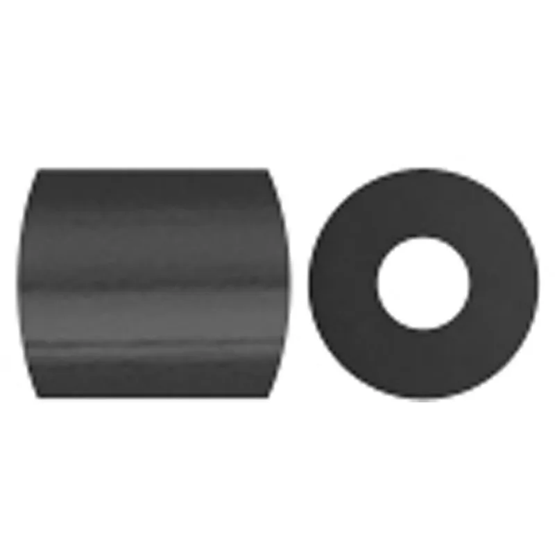 Bügelperlen, Größe 5x5 mm, Lochgröße 2,5 mm, medium, Schwarz (32220), 1100 Stk/ 1 Pck
