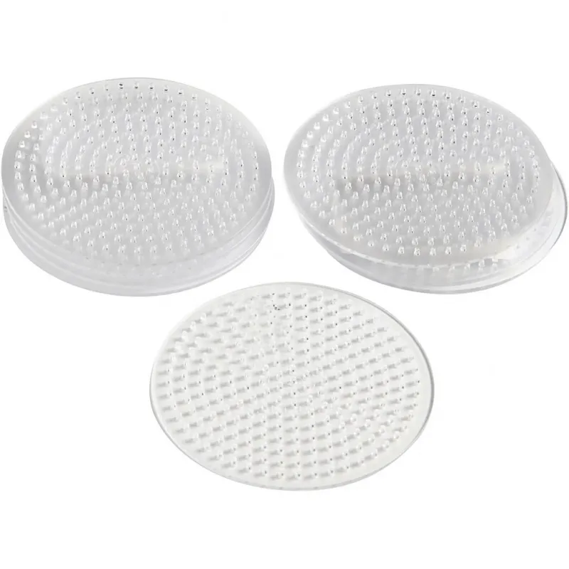 Steckplatte, Kleiner Kreis, D 8,5 cm, medium, 10 Stk/ 1 Pck