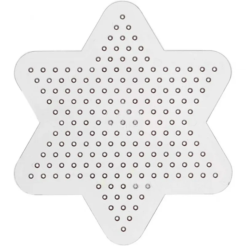 Steckplatte, Kleiner Stern, D 10 cm, medium, 10 Stk/ 1 Pck