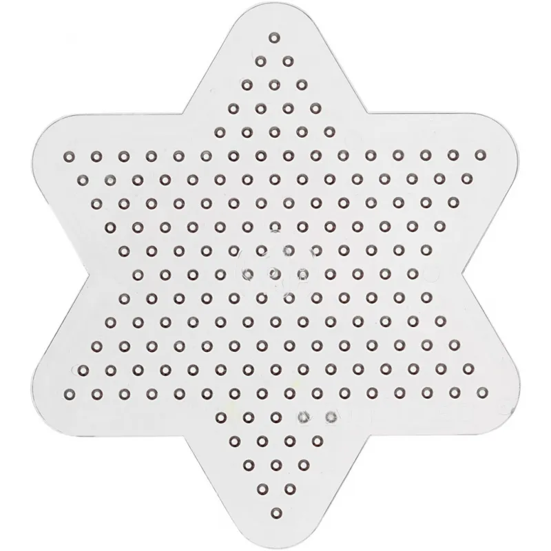 Steckplatte, Kleiner Stern, D 10 cm, medium, 10 Stk/ 1 Pck