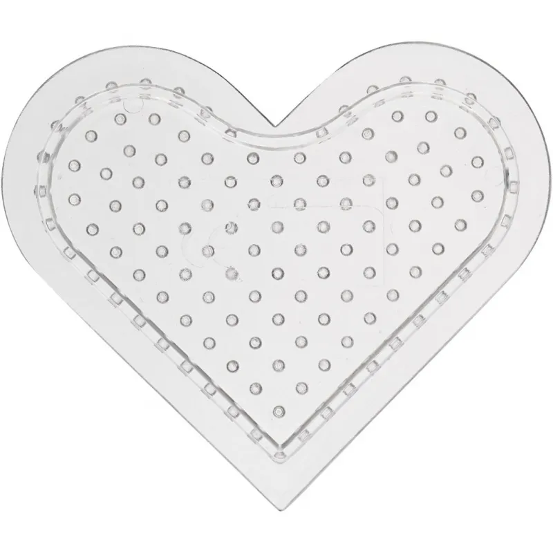 Steckplatte, Kleines Herz, Größe 7 cm, medium, 10 Stk/ 1 Pck