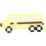 Steckplatte, Auto, Flugzeug, Boot, Traktor, Bus und Fahrrad, Größe 9x9,5+11x16 cm, medium, 6 Stk/ 1 Pck