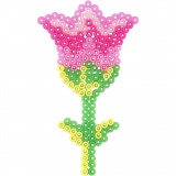 Steckplatte, Blumen, Mädchen, Junge, Apfel und Birne, Größe 8,5x14-14x16 cm, medium, 6 Stk/ 1 Pck