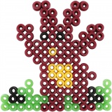 Steckplatte, Oval, Herz, Sechseck, Kreis, Quadrat und Stern, Größe 7x7,5-10,5x9,5 cm, medium, 6 Stk/ 1 Pck