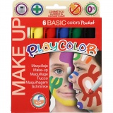 Playcolor Make up, Sortierte Farben, 6x5 g/ 1 Pck