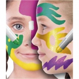 Playcolor Make up, Metallic, Sortierte Farben, 6x5 g/ 1 Pck