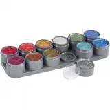 Grimas Schminkpalette, Perlmuttfarben, 12x15 ml/ 1 Stk