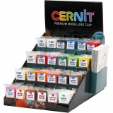 Cernit, Sortierte Farben, 24x6 Pck/ 1 Pck