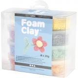 Foam Clay Large, Sortierte Farben, 8x20 g/ 1 Pck