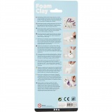 Foam Clay® , Glitter,Metallic, Pink, Flieder, Weiß, 3x14 g/ 1 Pck