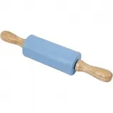 Teigrolle, L 23 cm, D 4.5 cm, Hellblau, 1 Stk
