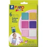 FIMO® Kids Clay, Zusätzliche Farben, 6x42 g/ 1 Pck