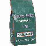 Cera-Mix Standard Modelliergips, Hellgrau, 1 kg