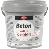 Beton-Modelliermasse, Grau, 1500 g/ 1 Pck