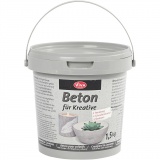 Modellier-Beton, Grau, 1500 g/ 1 Pck