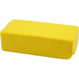 Knetmasse, Größe 13x6x4 cm, Gelb, 500 g/ 1 Pck