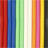 Knetmasse, Größe 13x6x4 cm, Sortierte Farben, 8x500 g/ 1 Pck