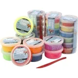 Foam Clay® , Glitter, Sortierte Farben, 28 Dose/ 1 Pck